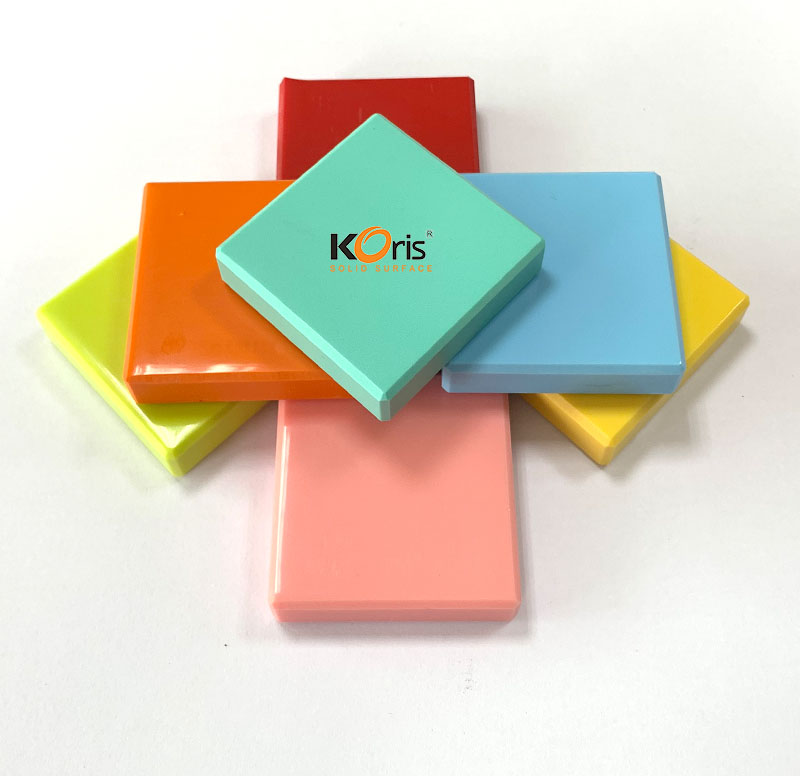 Restaurant Table Top Solid Surface Composite Acrylic Stone Countertop 