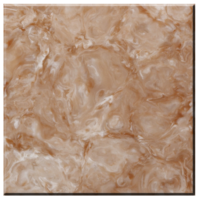 Koris Solid Surface Artificial Marble Series Golden shine 3807