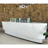 Koris Modified Acrylic Solid Surface Reception Desk Modern