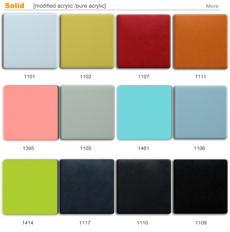  11 Best Price Modified Acrylic Sheet Surface Big Slab