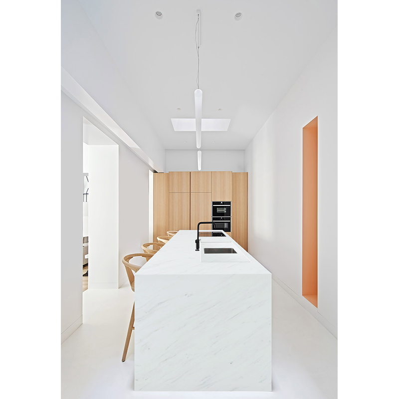 Acrylic Solid Surface Sheet White Marble 6-30mm Big Slab Counter Top Artificial Marble