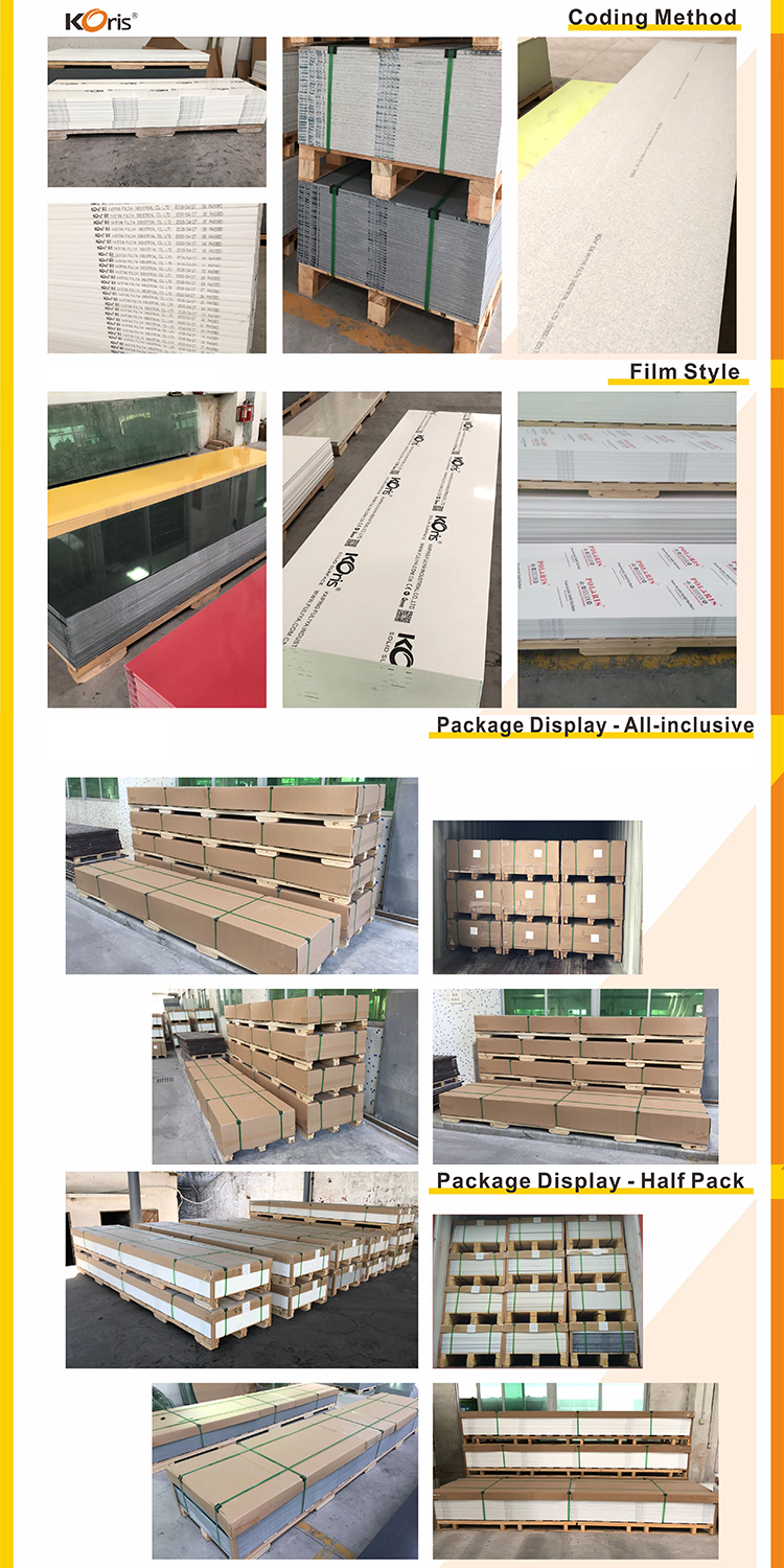  Acrylic Sheets Solid Surface Sheet for Shower Walls / Modified Acrylic Solid Surface